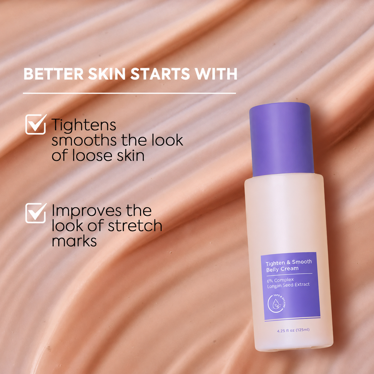 Belly Firming and Smoothing Cream