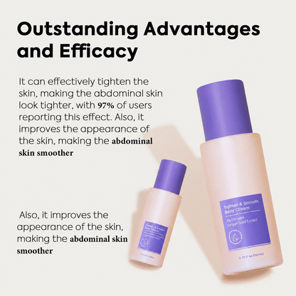Belly Firming and Smoothing Cream