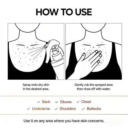 Kojic + Turmeric Body Peel Spray