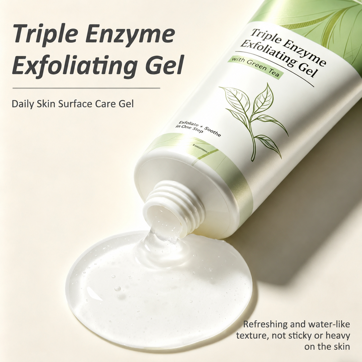 Last Day-Buy 1 Get 1 Free🔥Triple Enzyme Green Tea Exfoliating Aqua Peeling Gel