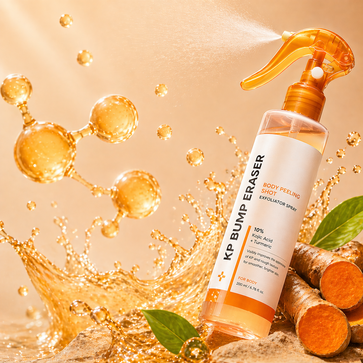Kojic + Turmeric Body Peel Spray