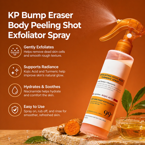 Kojic + Turmeric Body Peel Spray