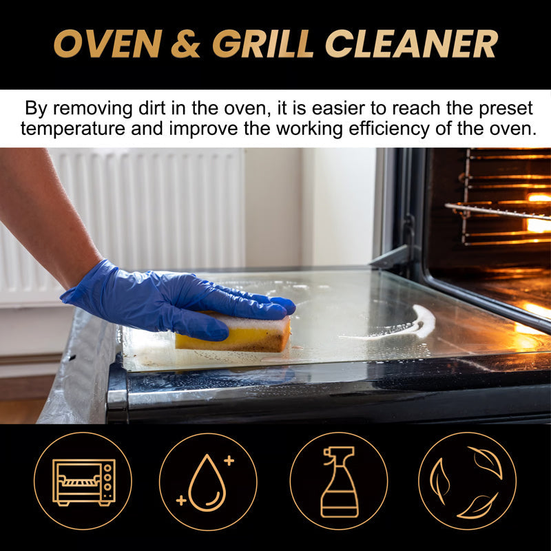 🧼 BUY 1 GET 1 FREE ! ✨ Oven & Grill Cleaner Spray 🔥